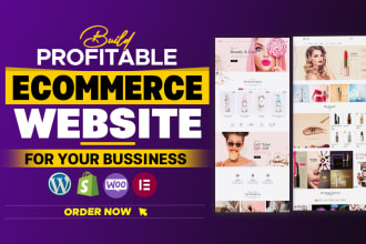 build a profitable ecommerce website for your business