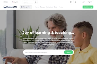 install, configure, and customize rocket lms for online courses