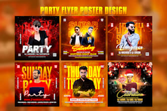 design event nightclub concert dj hip hop music sports travel party poster flyer