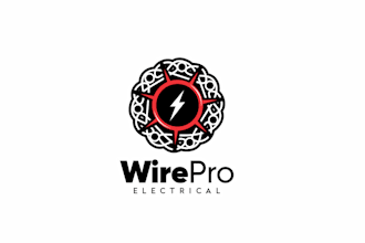 design modern electrical logo within 14 hours
