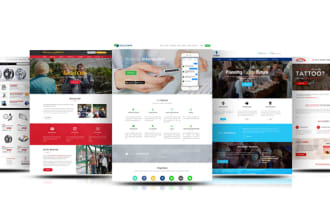 design and develop modern website design
