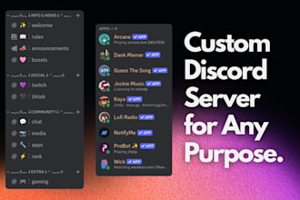set up your new discord server seamlessly for you