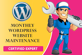 do wordpress website maintenance and wordpress support or wordpress maintenance