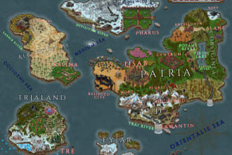 make unique fantasy maps for your writings and dnd games