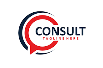 make an amazing consulting logo design with free vector file