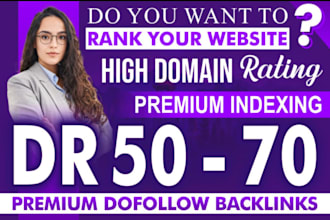 increase domain rating ahrefs DR using high authority white hat seo backlinks