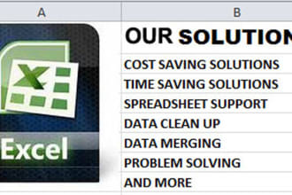 be your excel expert for, power bi, data analysis, pivot table, vba macro