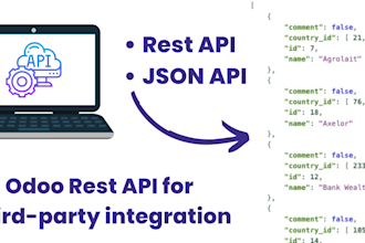 provide odoo API json API rest API