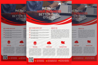 design unique posters banners outstanding flyers brochures business postcards