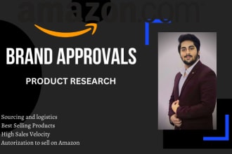 do amazon fba product research with brand approval