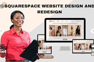 squarespace website design, squarespace website redesign, squarespace website