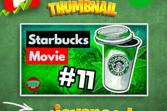 design amazing youtube thumbnail in 24 hours
