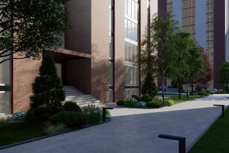 convert your 2d house plan in a 3d building