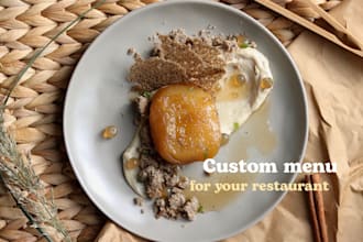 create custom recipes for your café or restaurant menu