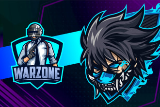 make custom esport gaming logo for youtube intro outro