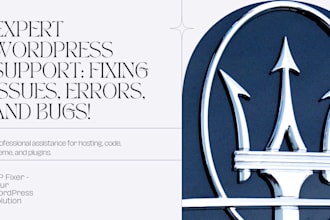 fix wordpress issues, errors, bugs or problems hosting, code, theme, plugins