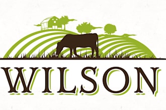 design a professional modern grain logo
