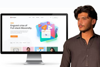 build a modern full stack website with react, node, mongodb, responsive design