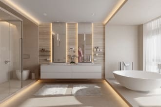 design interior and exterior 3d render with sketchup and lumion