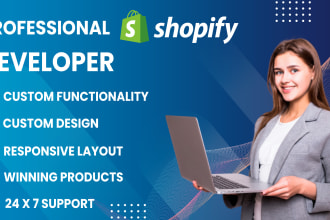 build a conversion optimized custom shopify website