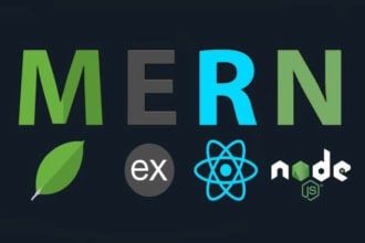 create full stack web applications for hourly payment