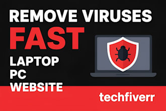 remove viruses from your PC or laptop fast