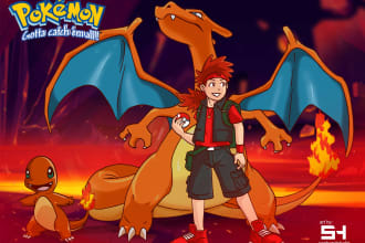 draw you to be a cool pokemon trainer