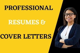 create high quality cvs, resumes and cover letters