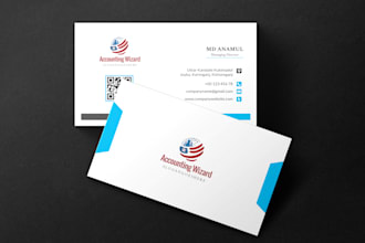 design outstanding business card, stationery, brand identity