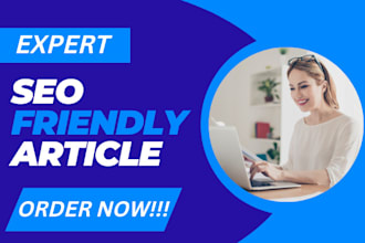 do SEO article writing or blog post in 24h