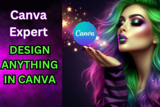 be canva expert of canva templates , canva flyer, canva ebook or canva designs