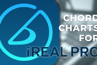 make accurate chord charts for ireal pro