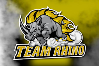 design an awesome sports mascot logo for sport leagues