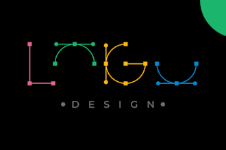 do modern minimalist golden ratio logo design