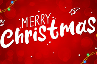 create christmas banner designs with santa claus