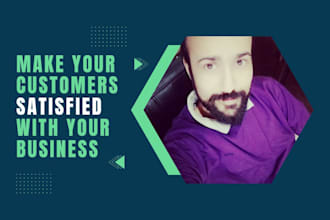do professional customer support on ecommerce and on social media