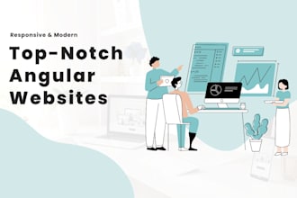 develop a top notch website in angular