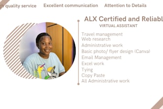 be a reliable certified virtual assistant for jobs