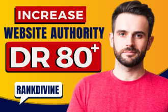 increase domain rating DR by high authority white hat seo dofollow backlinks