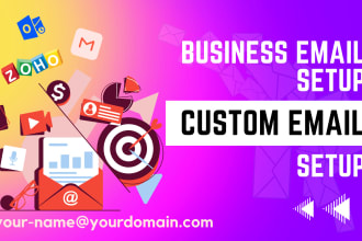 setup your business email with custom domain name