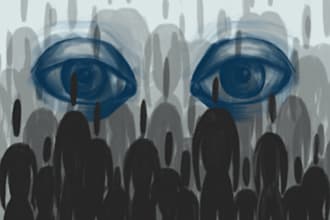 draw cover of a music album or song
