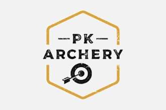 do attractive eye catching a new archery retailer logo