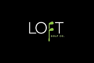 design genuine perfect loft golf co logo