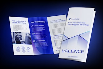 design modern corporate brochure and company profile