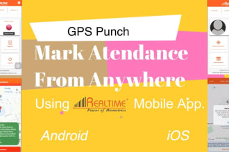 do gps location based sales tracking app with web dashboard