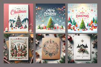 design christmas or invitation card, movie, music posters