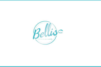 design wonderful spa, massage and yoga logo