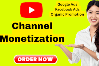 do youtube channel monetization and promotion organically