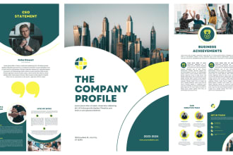 create booklet design or company profile design