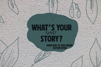write your short story
